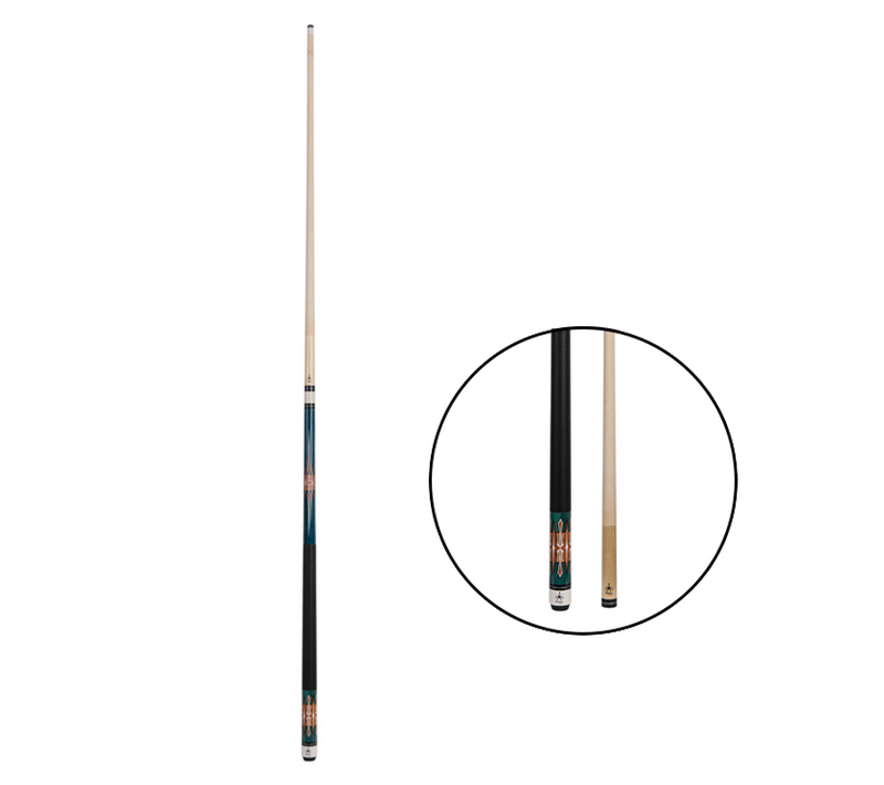 Queue De Billard En Bouleau 145cm - Modèle Shield02 - Naturel Clair