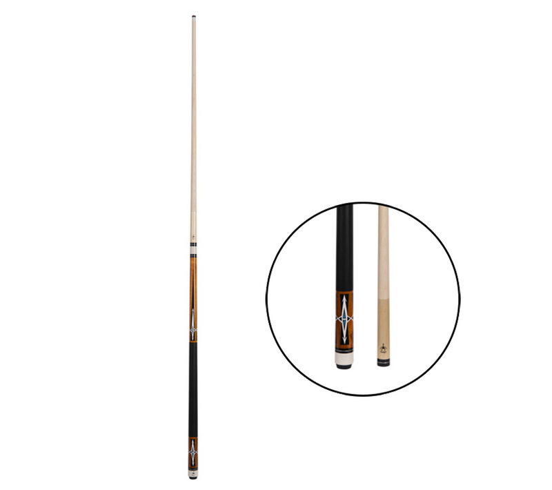 Queue De Billard En Bouleau 145cm - Modèle Shield03 - Naturel Clair