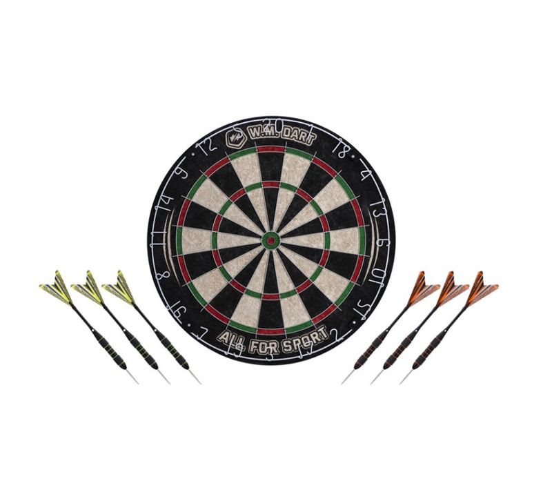 Cible De Fléchettes Traditionnelle D45cm - Noir