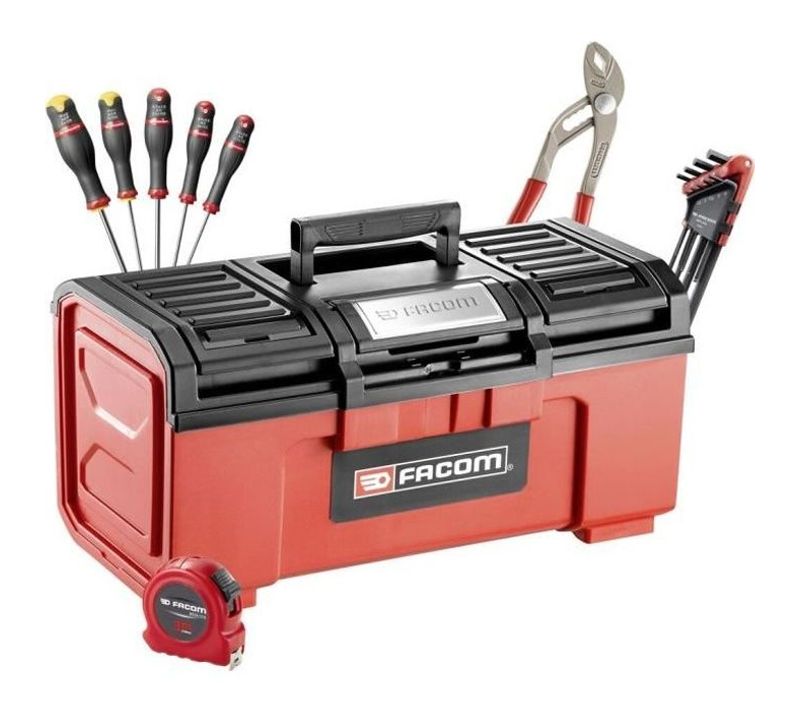 Boîte à Outils - Bp.c19ncm1pb - 19 + 16 Outils (livré Avec 5 TVis Protwist + 9 Clés Mâles…)