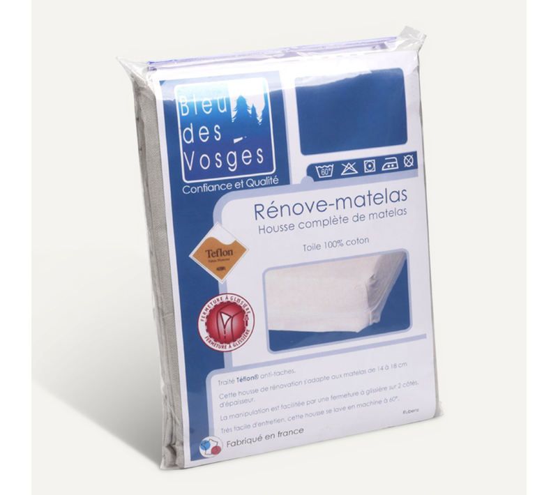 Rénove Matelas Rubens Housse 150x190cm Matelas 14 À 18cm