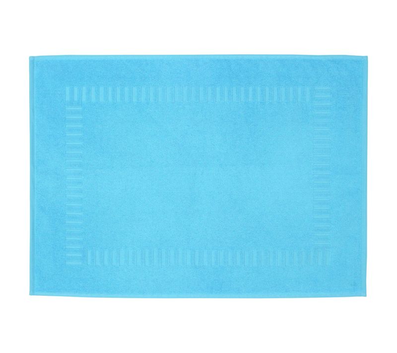 Tapis De Bain 50x70 Cm Pure Bleu Océan 700g/m2