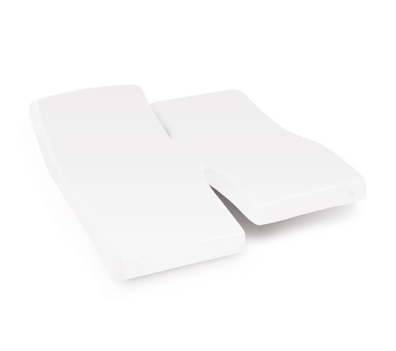 Protège Matelas Imperméable Arnon 2x80x190 Cm Lit Articulé Tpr Bonnet 30 Cm Molleton Coton Contreco