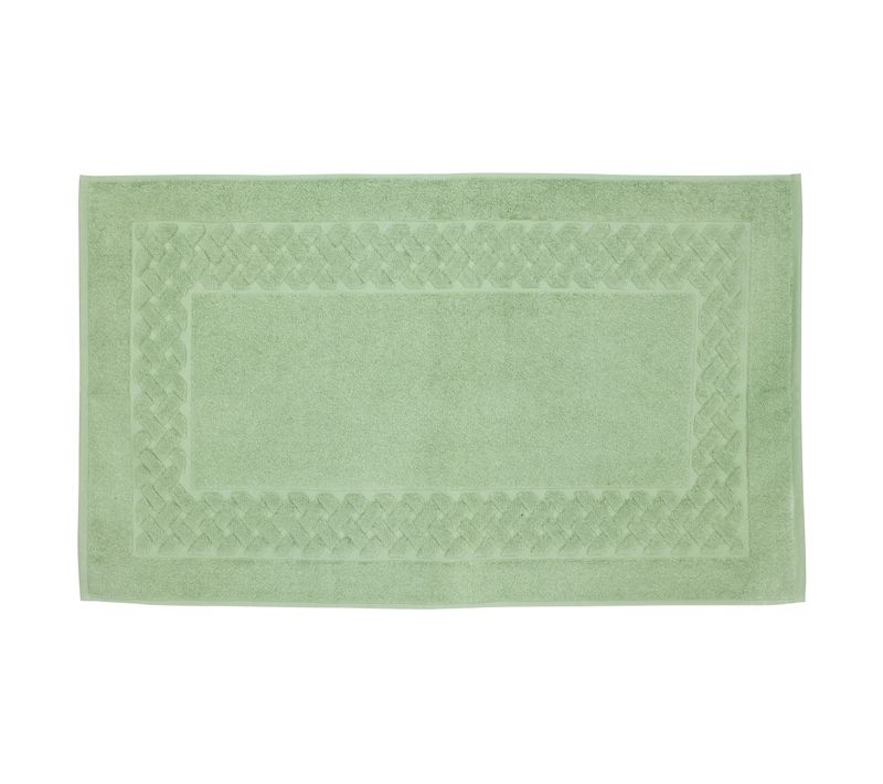 Tapis De Bain 50x80 Cm Royal Cresent Vert Céladon 850g/m2