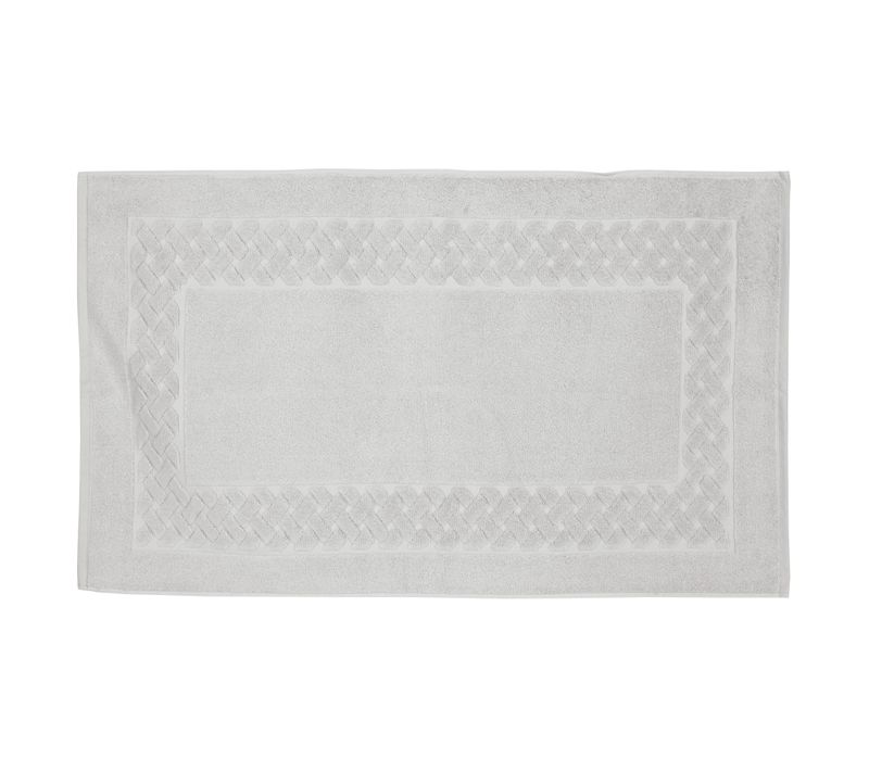 Tapis De Bain 50x80 Cm Royal Cresent Gris Platine 850g/m2
