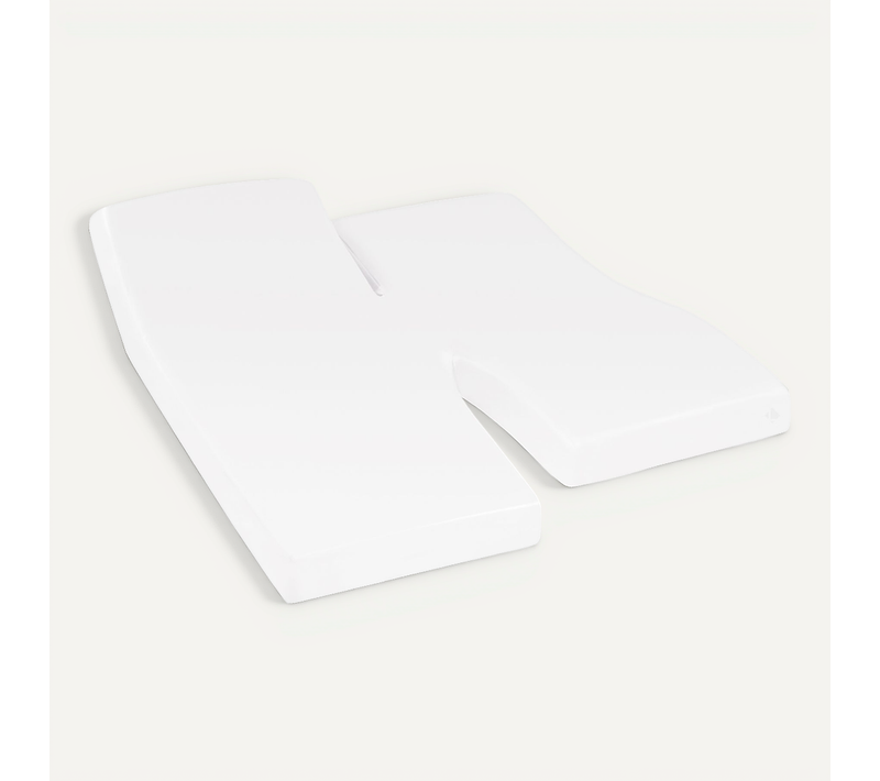 Protège Matelas Imperméable Arnon 2x70x210 Cm Lit Articulé Tpr Bonnet 30 Cm Molleton Coton Contreco