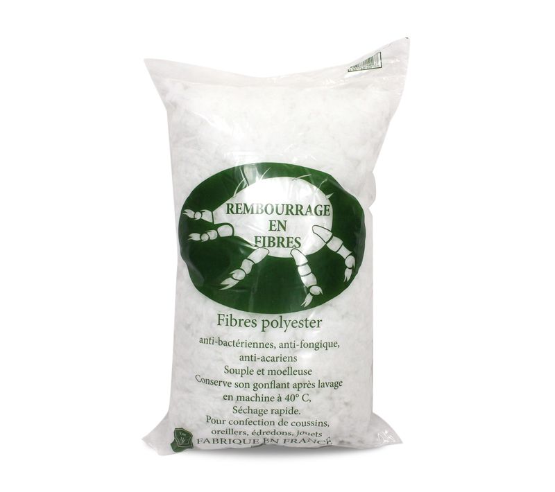 Rembourrage Fibres Polyester Antiacariens Sac 1 Kg