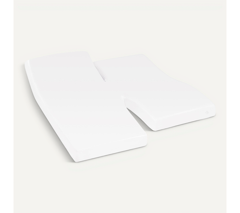 Protège Matelas Imperméable Arnon 2x80x210 Cm Lit Articulé Tpr Bonnet 23 Cm Molleton Coton Contreco