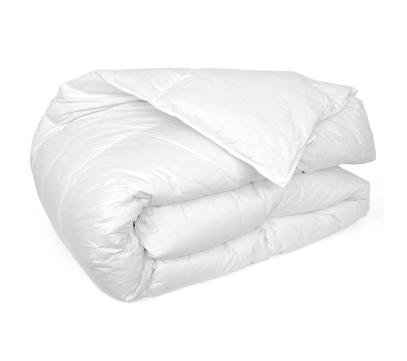 Couette 140x200 Cm Hiver Cap Nord Garnissage Naturel Duvet D'oie 400g/m2