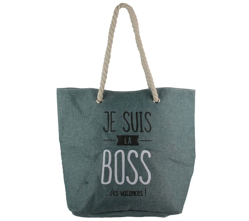 Sac De Plage Je Suis La Boss