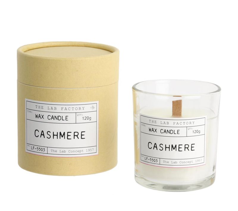 Bougie Parfumée Senteur Cachemire Lab Factory Avec Son étui Carton