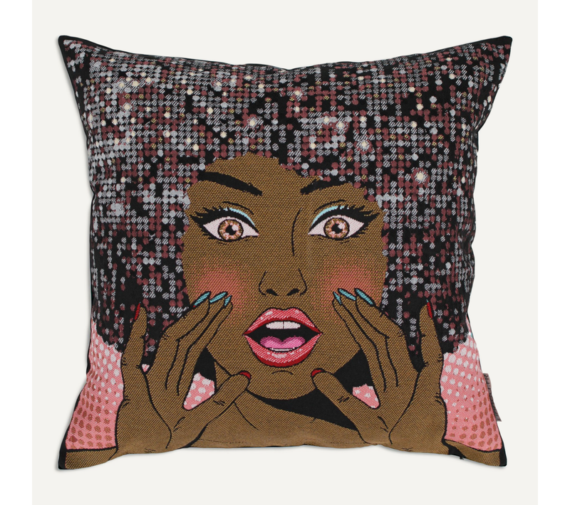 Housse De Coussin 45x45 Cm Rhiana Rose
