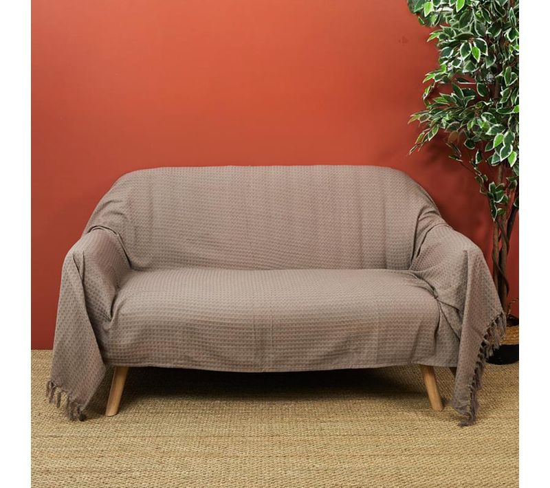 Jeté De Canapé 170x250 Cm Sofia Marron