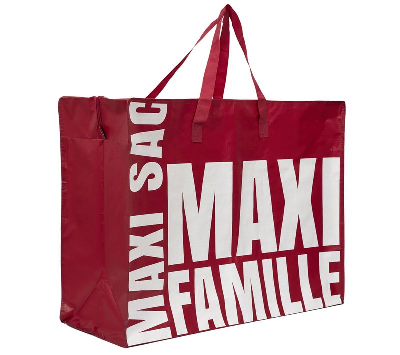 Sac Mutli Usage XXL 70x50x30 Cm Pili Rouge Maxi Sac 110l