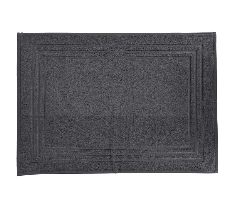 Tapis De Bain 50x70 Cm Efficience Pure Noir Iron