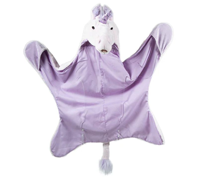 Déguisement En Peluche En Acrylique 90x116 Cm Licorne Lilas Collection Fantastique