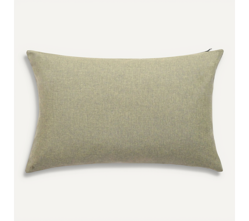 Housses De Coussin Extérieur 50x70 Cm Galia À Zip étanche Vert Sauge