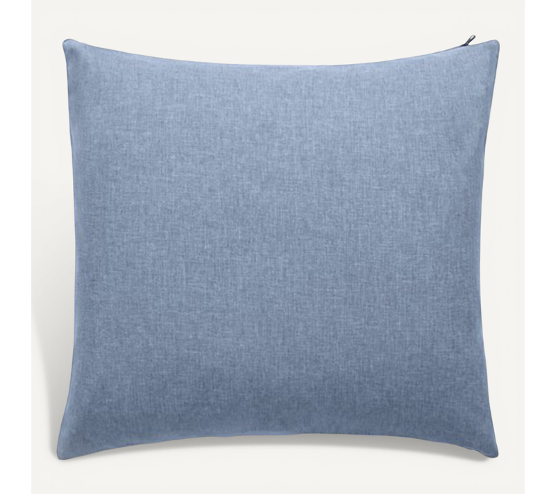 Housses De Coussin Extérieur 62x62 Cm Galia À Zip étanche Bleu Topaze
