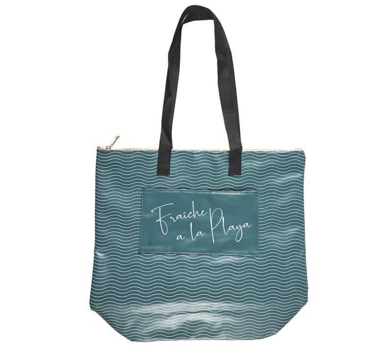 Grand Sac Fraicheur Motifs Mer Collection Dolce Playa Mixte Bleu