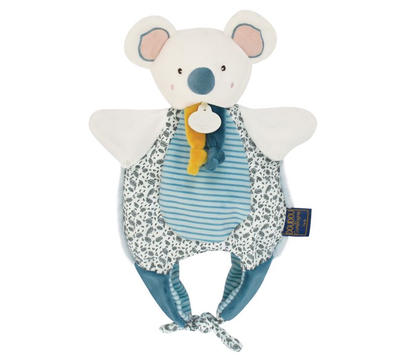 Doudou Amusette 30 Cm Polyester Collection Les Petits Futés Koala Bleu