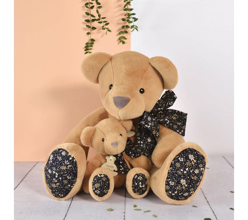Peluche 25 Cm Polyester Collection Copains Calins Ours Marron