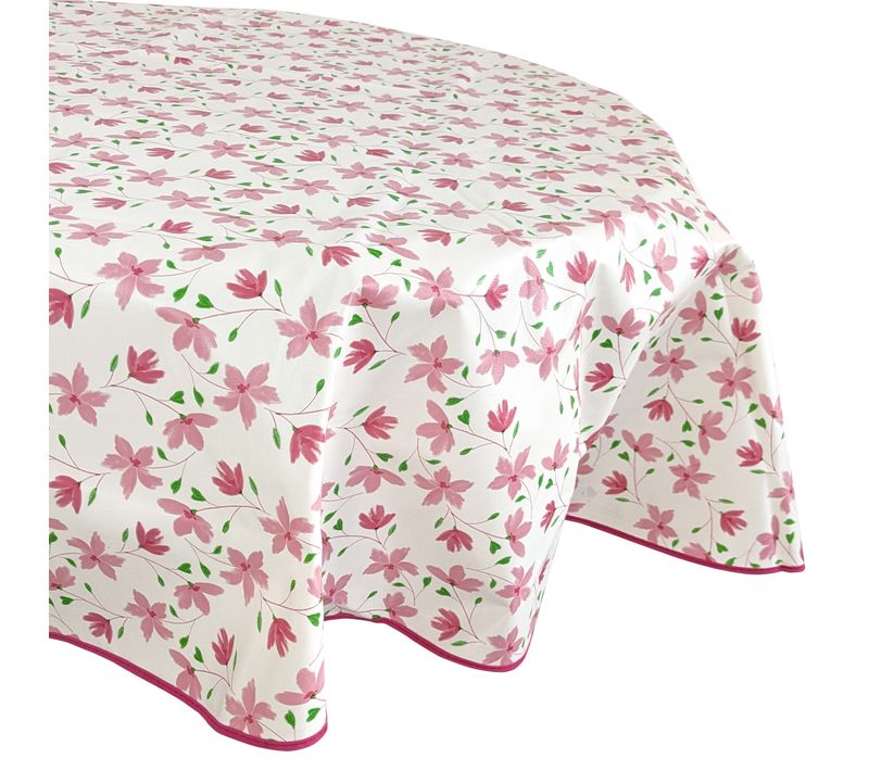 Nappe Ronde 160 Cm Antitaches Bloom Bloom Rouge
