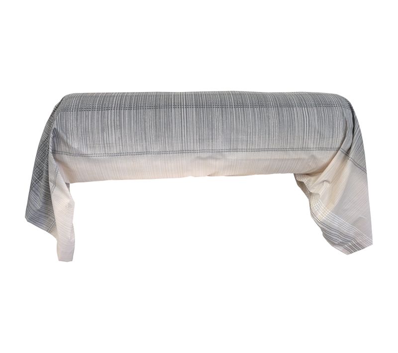 Taie De Traversin 200x43 Cm Percale Coton Esteban Beige