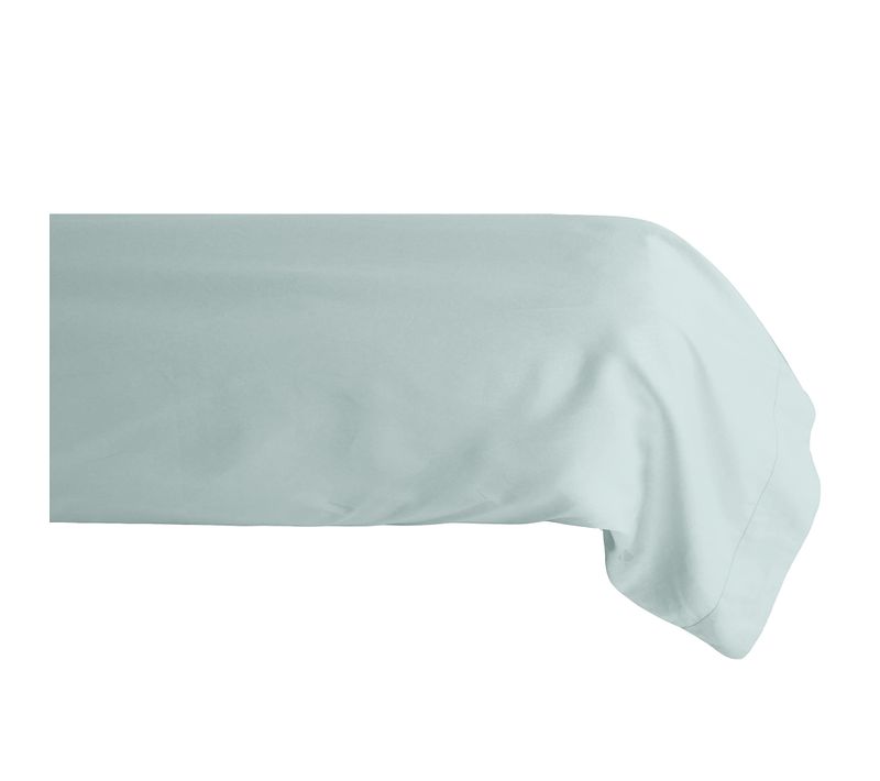 Taie De Traversin 43x190 Cm Satin Concerto Vert Lichen