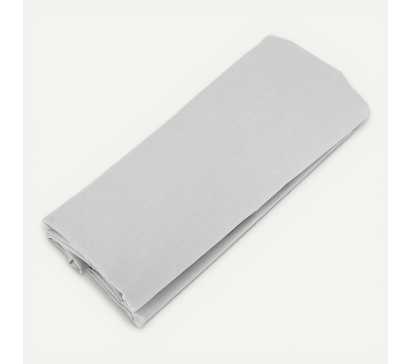 Drap Housse 160x200 Cm Bonnet 40 Cm Percale De Coton Passion Percale Gris Nuage