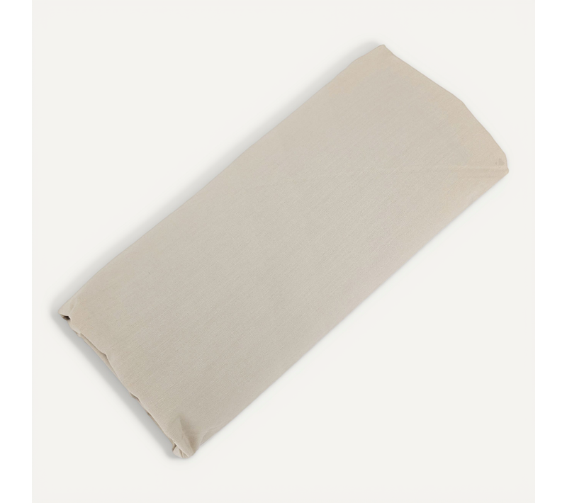 Drap Housse 180x200 Cm Bonnet 30 Cm Percale De Coton Passion Percale Beige Lin
