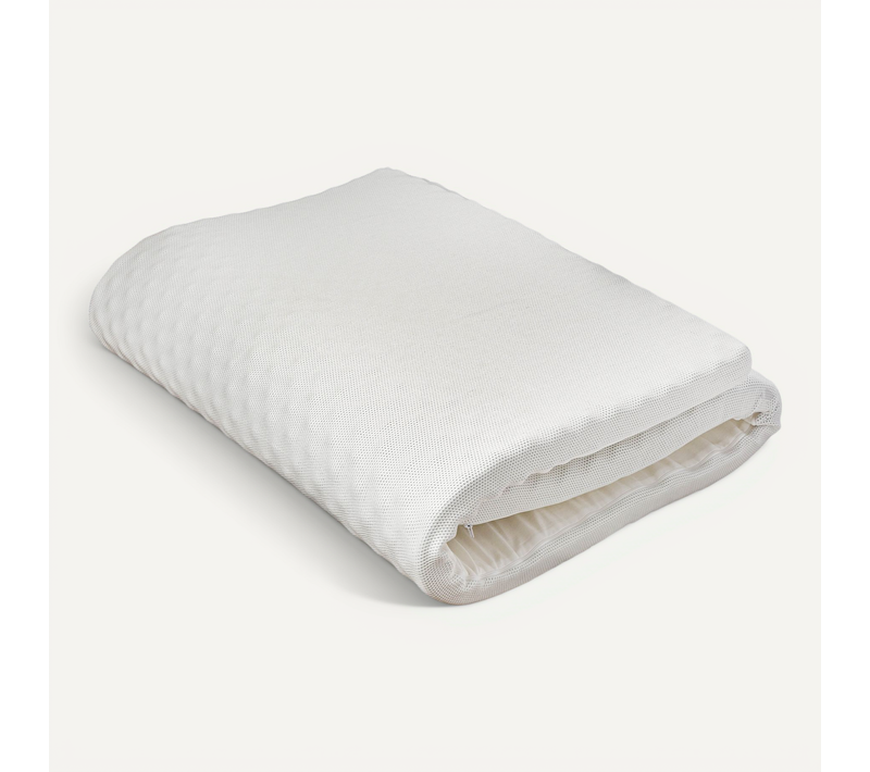 Surmatelas À Mémoire De Forme 80x200 Cm Enveloppe Déhoussable Memozen