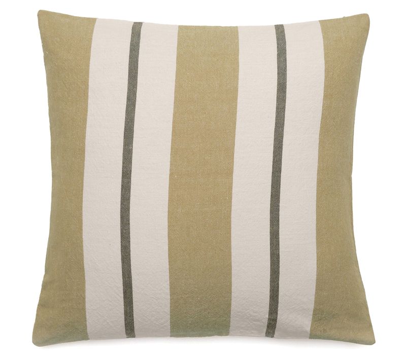 Housse De Coussin Lin Et Coton 45x45 Cm Junko Marron Houblon