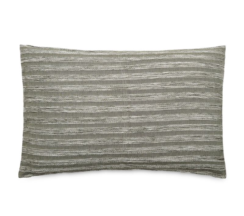 Housse De Coussin En Coton 40x60 Cm Cm Siloe Vert Kaki