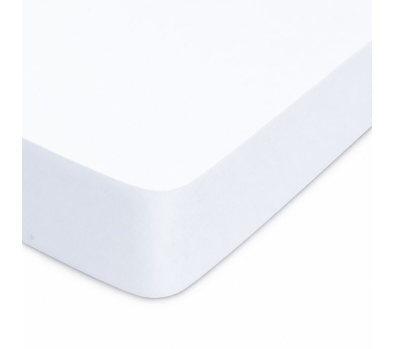 Drap Housse Uni 140x200 Cm Bonnet 30 Cm Percale Primo Blanc