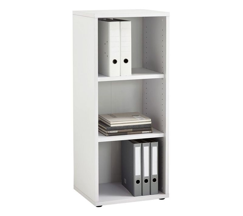 Étagère 3 Niveaux "kazed" 113cm Blanc