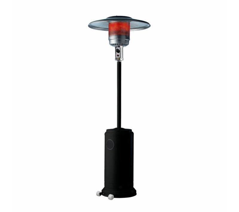 Chauffe Terrasse Au Gaz 5000 W Noir Aura