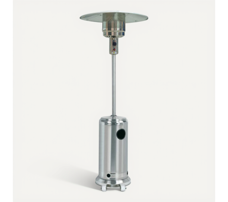 Chauffe Terrasse Au Gaz 5000 W Inox Aura