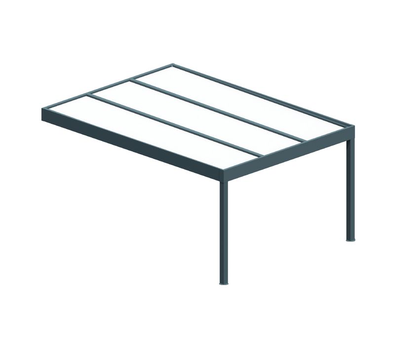 Pergola Isotoit Modern Gris Anthracite 5,02x4,50m