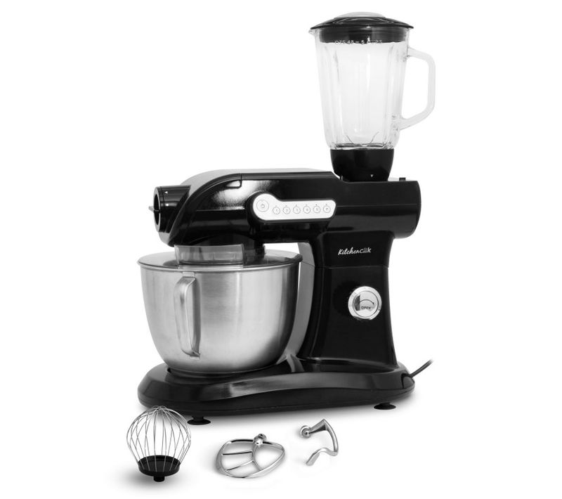 Robot Pétrin Multifonction Avec Blender Modèle Evolutionb+ Noir