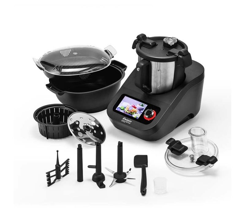 Robot Cuiseur Multifonction Wifi Cuisio Spirit Black Edition Kitchencook