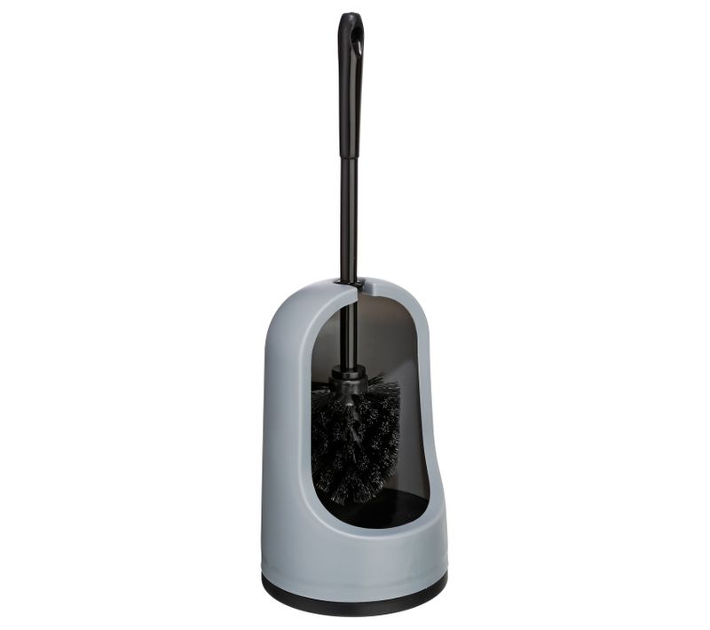Brosse Wc - Plastique - Gris