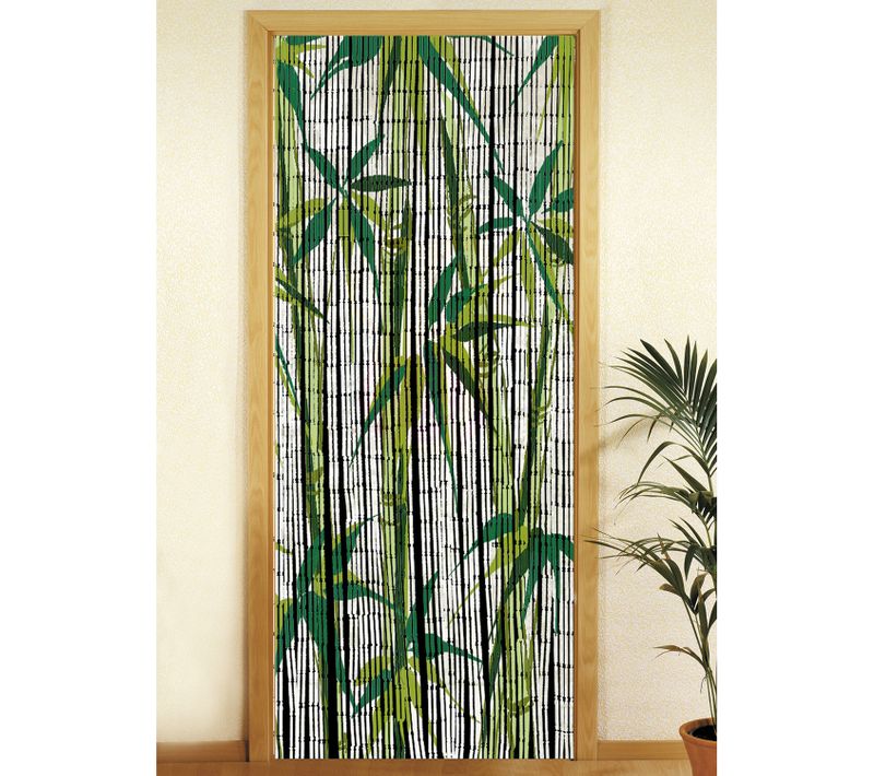 Rideau De Porte - 90 X 200 Cm. - Bambou