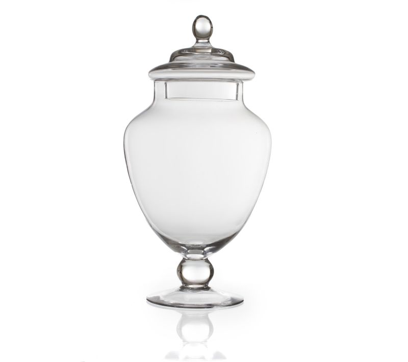 Bonbonnière Sur Pied - Verre