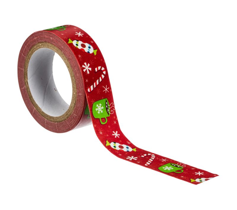 Ruban Adhésif Décoratif - Rouge