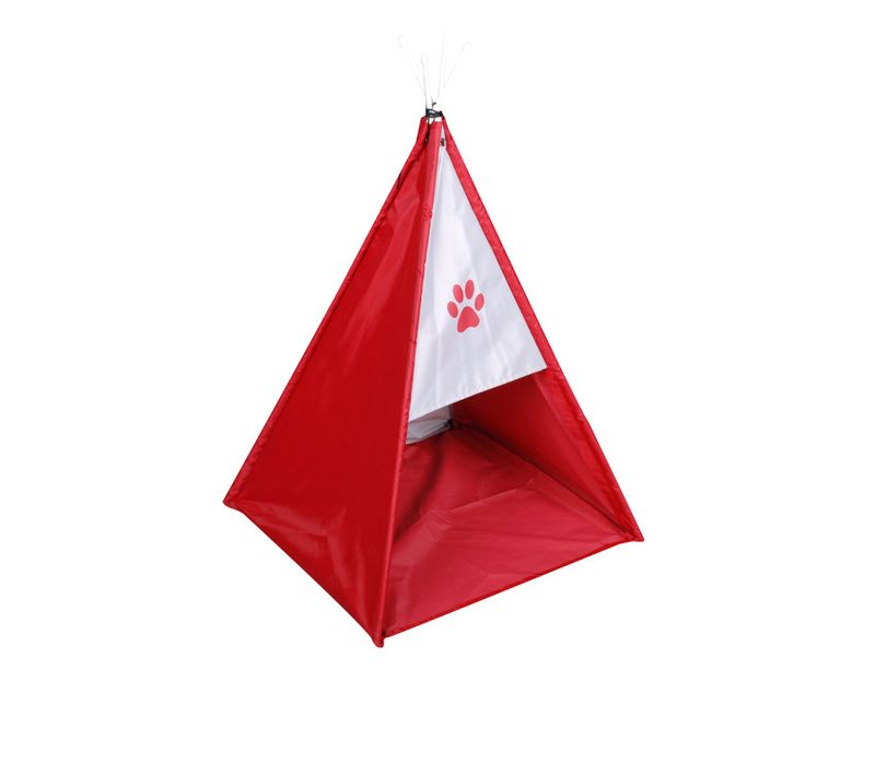 Tente Tipi Pour Chien - Taille S - Rouge