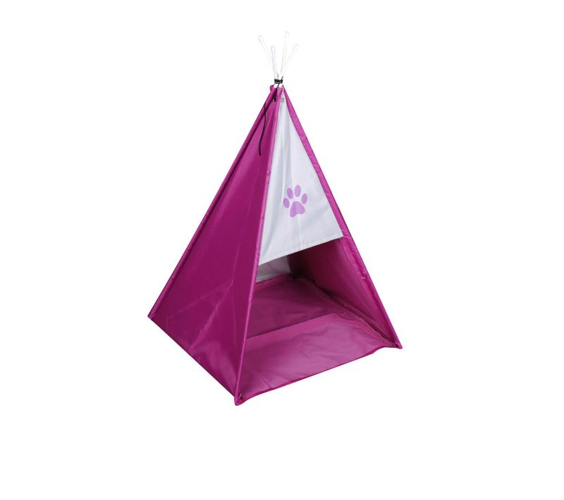 Tente Tipi Pour Chien - Taille M - Mauve