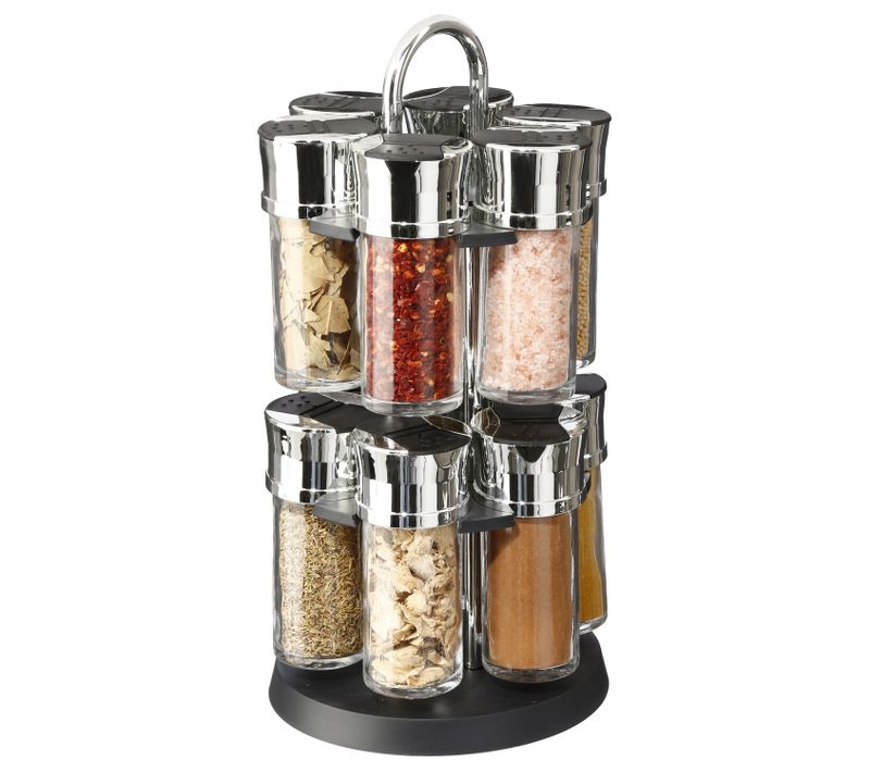 Carrousel à épices - 12 Pots - Epices Incluses