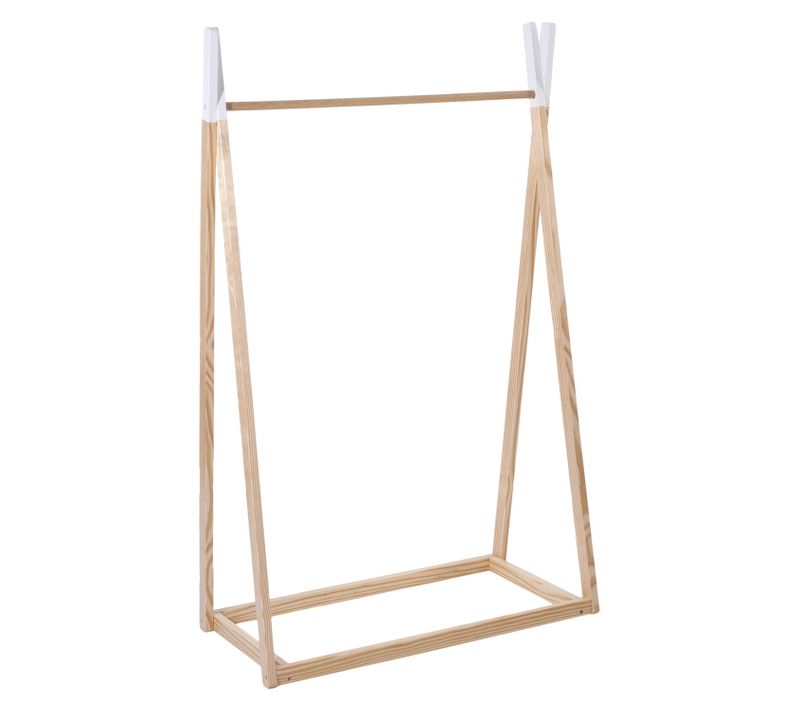 Penderie Pour Enfant En Bois Dream - 76 X H. 126 Cm - Marron