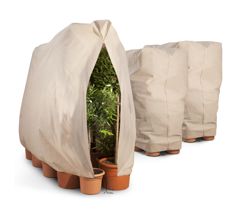 Lot De 3 Housses D'hivernage Pour Plante Et Arbuste 80 X 160 Cm