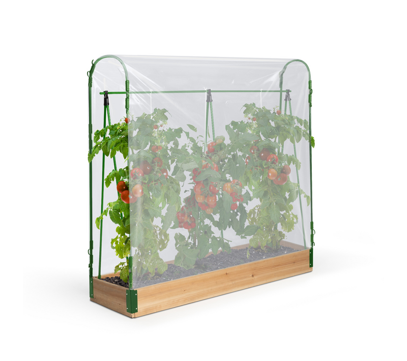 Serre à Tomates Spéciale Croissance Kit Complet Bâche + Support